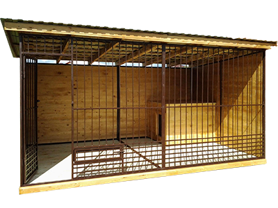 Производство вольеров для служебных собак овчарок ньюфаундлендов